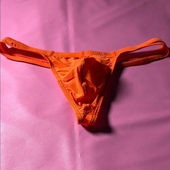 Stylish Orange and Black Men’s Underwear Set of Three - Picture 7 of 11